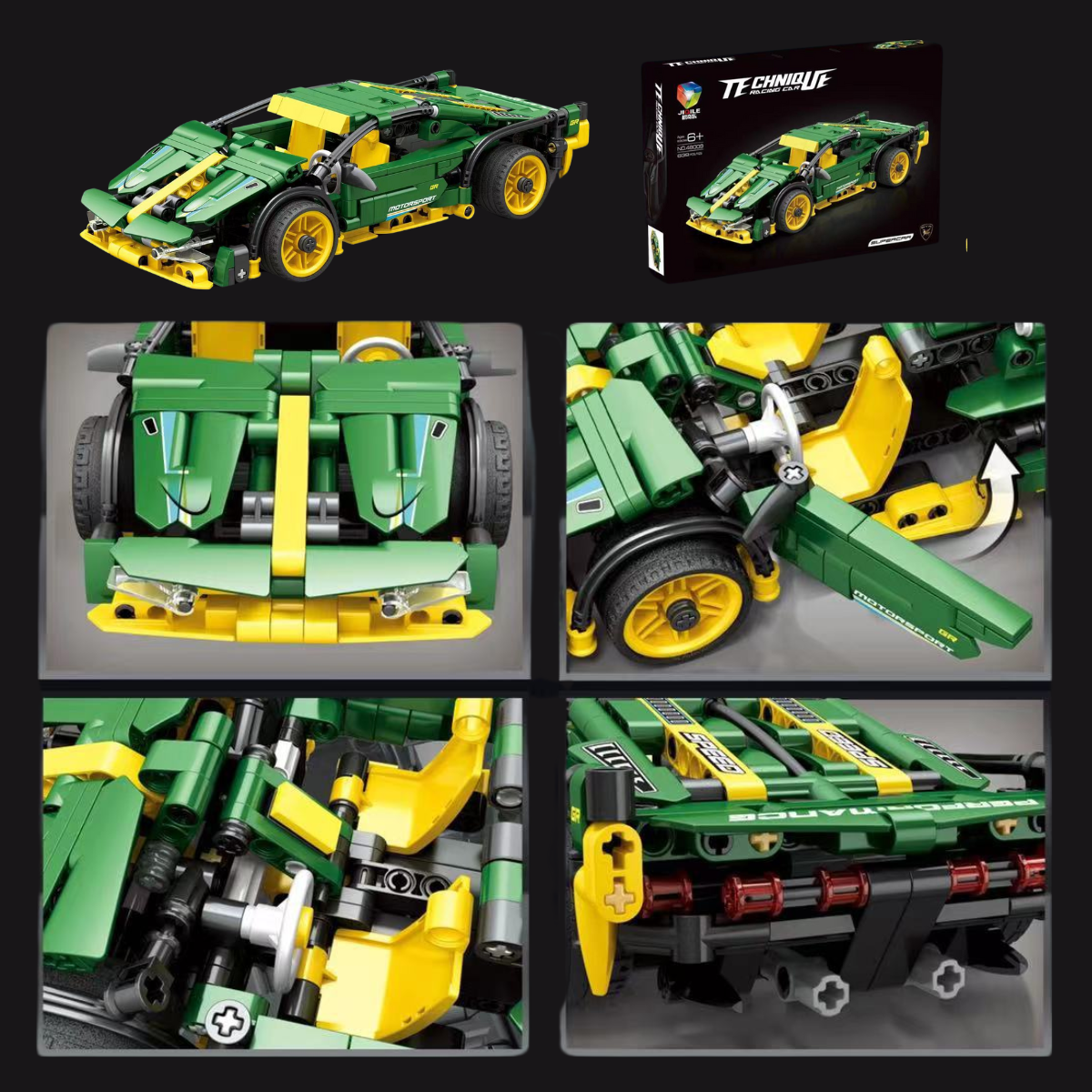 Autos Armables a Fricción Deluxe Edition