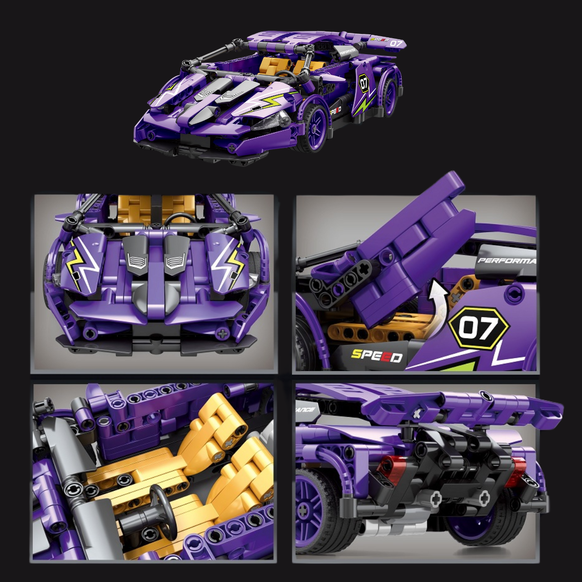 Autos Armables a Fricción Deluxe Edition