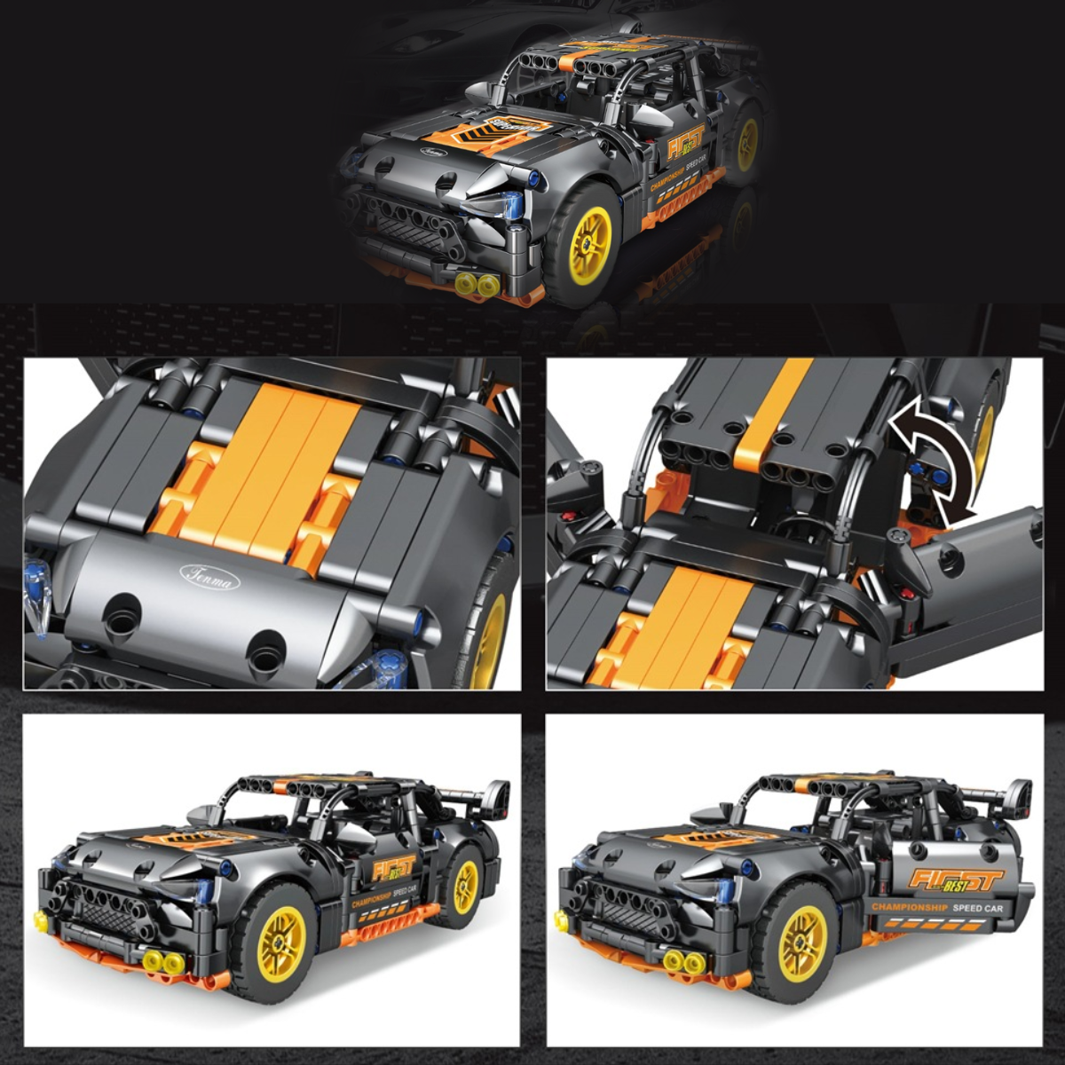 Autos Armables a Fricción Deluxe Edition