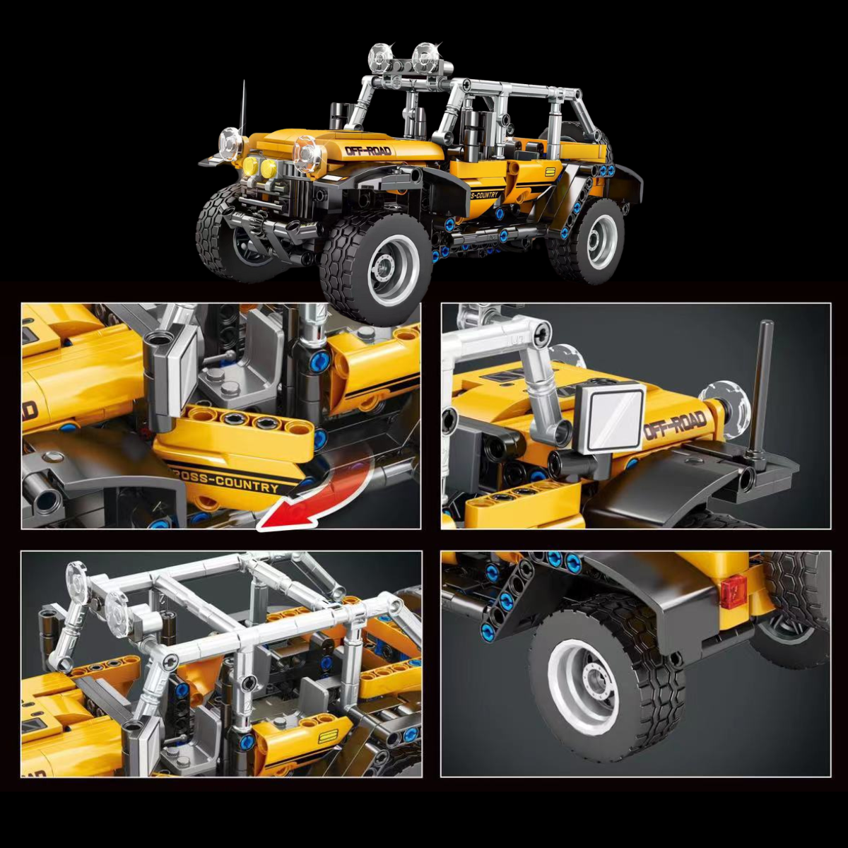 Auto 4x4 573 Pcs