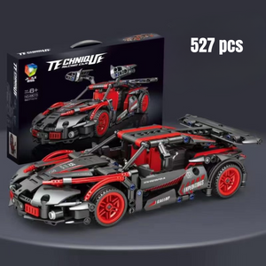 Racing Negro Rojo 527 Pcs